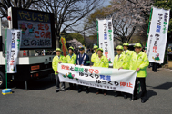 都内各所で街頭活動を実施